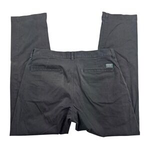 Vissla Port Pants Mens 32 Gray Twill Chino Casual 4 Pocket Style M301YPOR